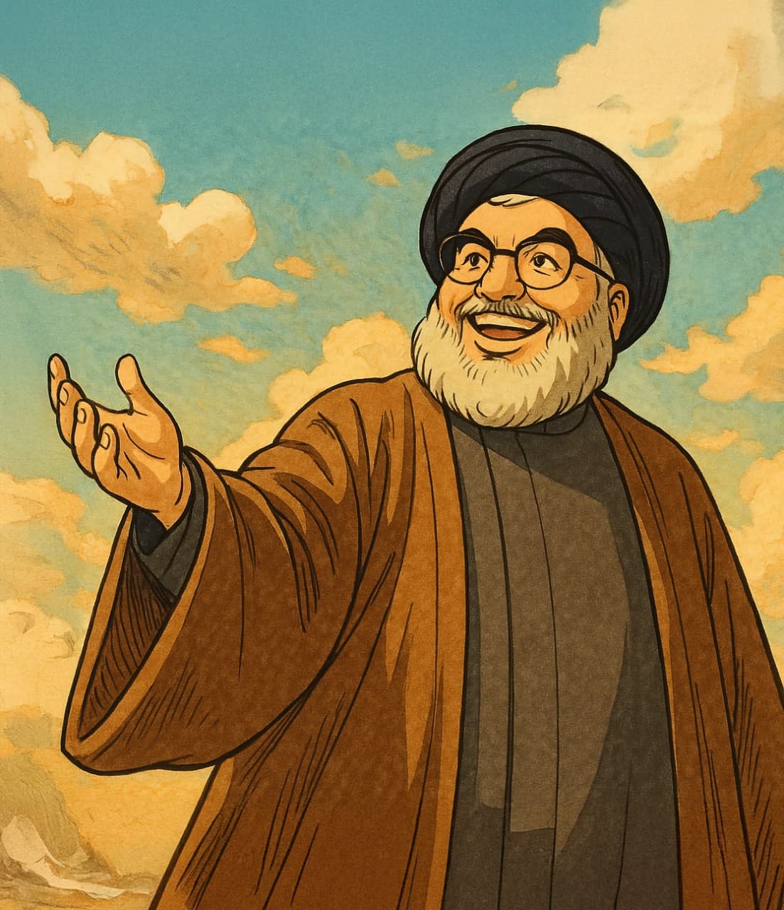 تصویرسازی شهید سید حسن نصرالله